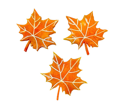 Mapple leaf coasters