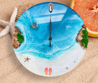 Unique 3D Island Wall Clock