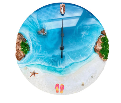 Unique 3D Island Wall Clock